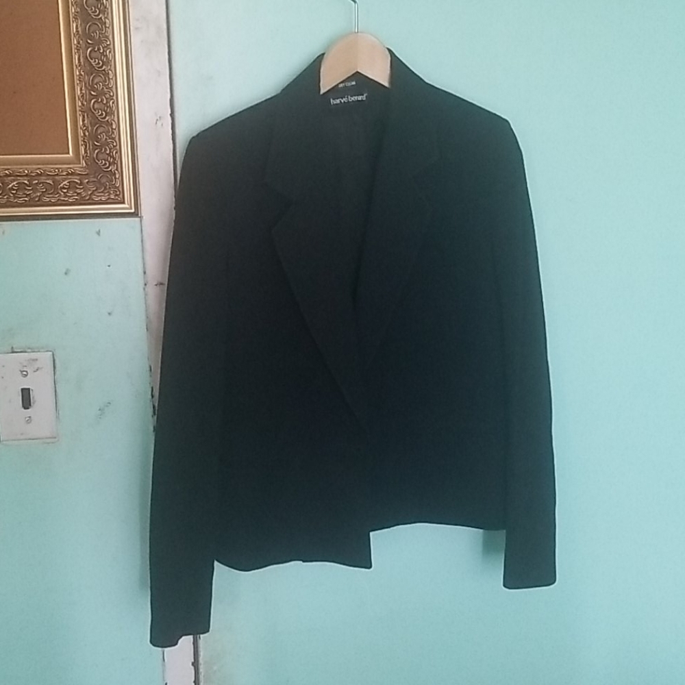 Harvé Benard petite wool blazer